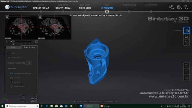 Einscan Pro 2x 2020 Industrial Pack Scanner 3D смотреть онлайн