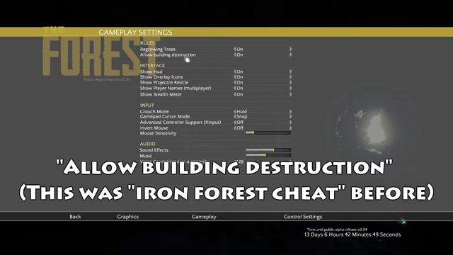 The Forest - How to make buildings indestructible (Iron Forest) смотреть онлайн