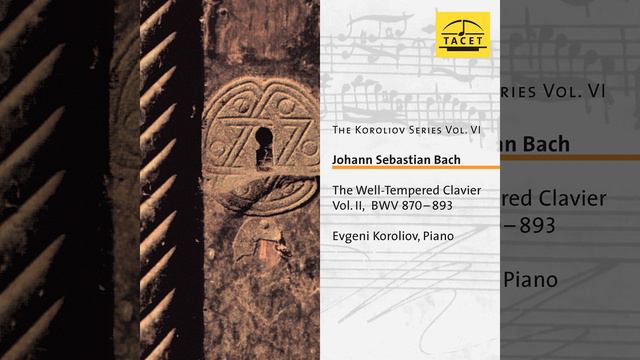 The Well-Tempered Clavier, Book 2, Prelude & Fugue in C-Sharp Major, BWV 872: II. Fugue смотреть онлайн