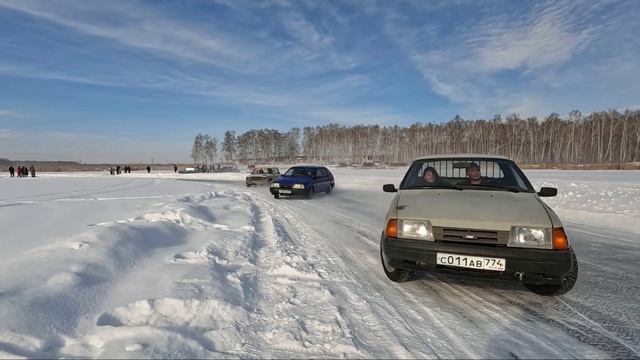 Сходка боевой классики Первомайский. Ледовый дрифт. 20.02.2022. Заключительный 5 этап??? смотреть онлайн