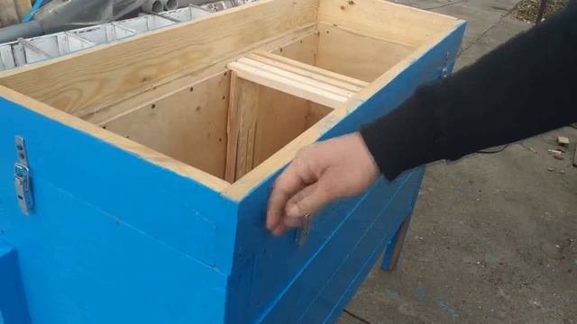 Улей лежак украинский. Значительно улучшенный и утепленный. смотреть онлайн