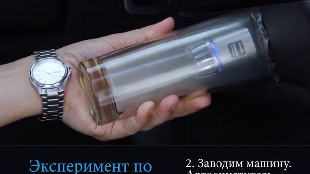 Автомобильный ионизатор воздуха, воздухоочиститель салона автомобиля