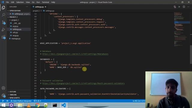 Running Django Server in Windows | Website development in Python | Learn Django Step by Step смотреть онлайн