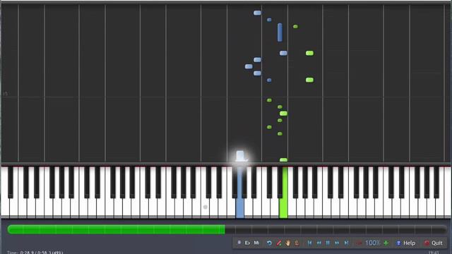 Wrong Enemy | Undertale | Synthesia Piano Tutorial / Cover + Midi смотреть онлайн