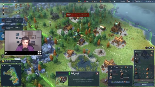 Going against Eagle + Snake | Boar clan in 3v3 | Northgard смотреть онлайн