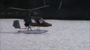 Испытание поплавкового автожира