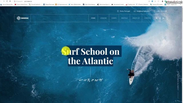 YOO Makai - конструктор страниц - создаем первый экран / Yootheme / UIKit Framework #10 смотреть онлайн