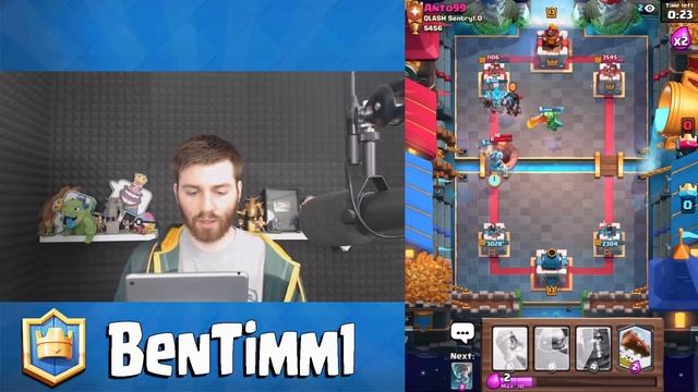 CRAZY ONE CARD DECK GLITCH OP! | Clash Royale ALL ICE SPIRIT DECK GAMEPLAY! смотреть онлайн