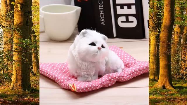 Игрушка Реалистичный котик\Мягкие игрушки на алиэкспресс смотреть онлайн