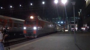 Первый рейс! Двухэтажный поезд №642 Ростов-на-Дону — Адлер.