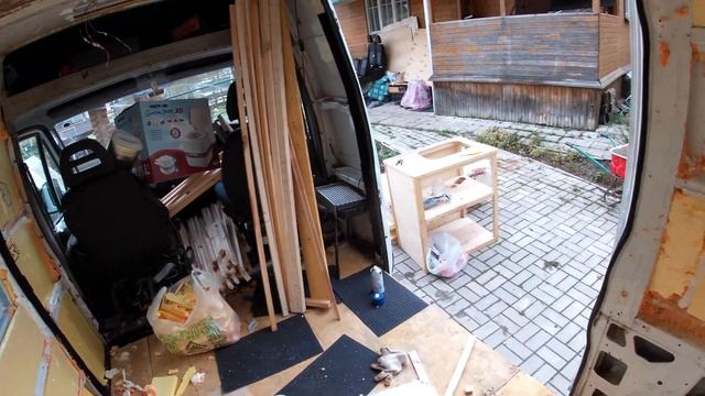 #2 Утепление внутренней части кузова. Автодом своими руками на базе Fiat Ducato 244 смотреть онлайн