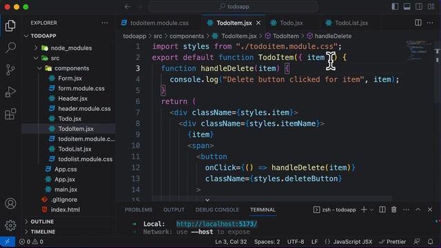 React For Beginners 41: Todo App Part 14 Delete Functionality In React смотреть онлайн