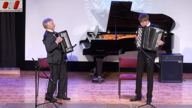Country (accordion). Aleksandr Jappinen and Aleksandr Kuznetsov. Russian-Vysotskoye. Vienna смотреть онлайн