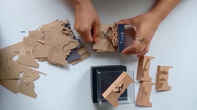 3D блок для заметок отрывные цветные стикер для записей с подставкой для ручек Танк смотреть онлайн