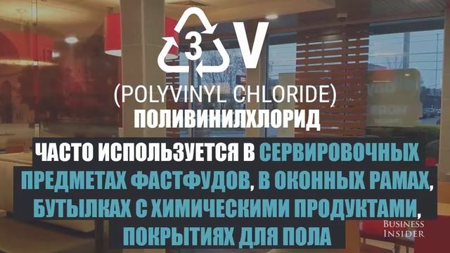 Resin Identification Codes "RIC" recycling plastic materials (by Business Insider) смотреть онлайн