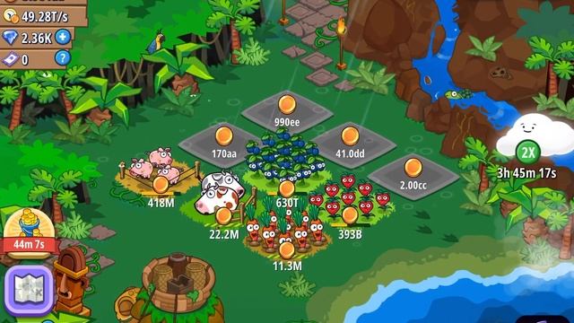 Playing and Finishing the Ancient Jungle Event - Idle Farming Empire смотреть онлайн