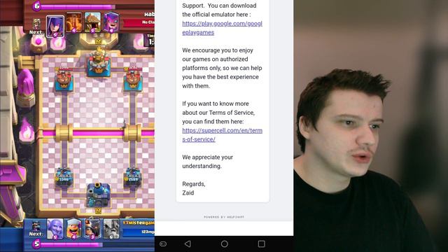 Can You get Banned For Using An Emulator ??? | Clash Royale смотреть онлайн