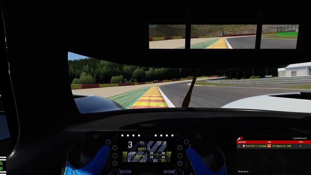 NEW Peugeot 9X8 LM Hyper car testing SPA AC смотреть онлайн