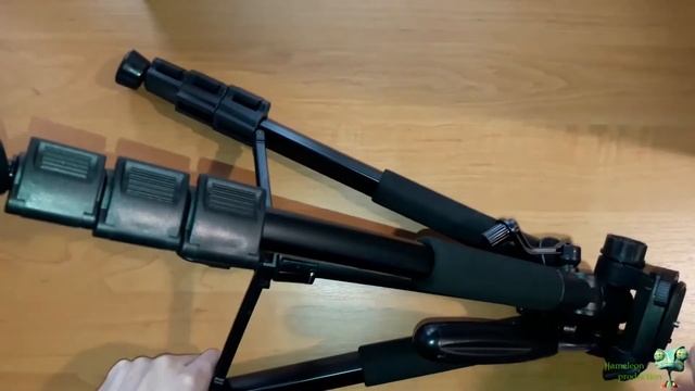 Посылка с Aliexpress. Распаковка. Zomei Z666. Штатив (тренога) для съемки. Бюджетный, недорогой. смотреть онлайн