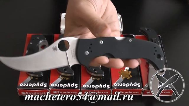 Коллекция на продажу! Rare Spyderco Chinook 2,3 and Tim Wegner. смотреть онлайн
