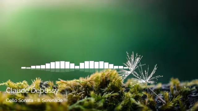 ♫ Claude Debussy - Cello Sonata No 2 ♫ смотреть онлайн