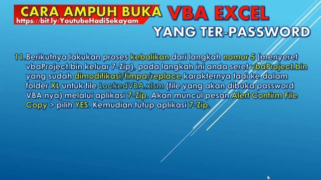 Buka Password VBA Excel | Cara Ampuh buka Proteksi VBA Excel смотреть онлайн
