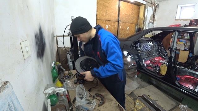 Стояночная тормозная система - сборка - Toyota Chaser Tourer.V (JZX-100) ?18+ смотреть онлайн