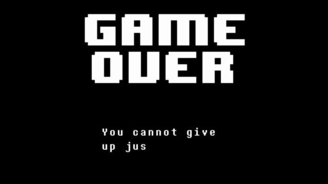 I put FNF game over music on Undertale's game over screen смотреть онлайн