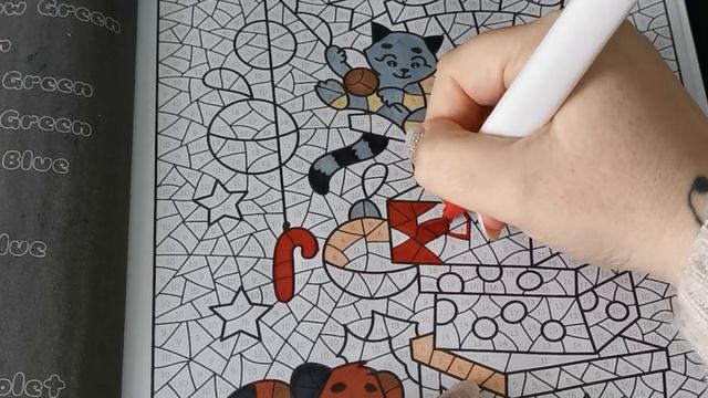 Adult Colour & Chat | Colour By Numbers ~ Arteza Everblend Markers смотреть онлайн