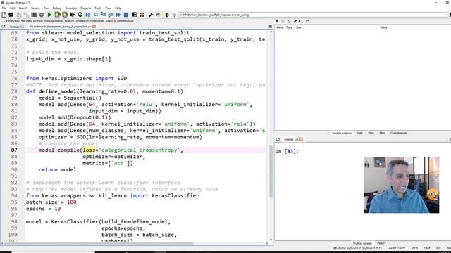 185 - Hyperparameter tuning using GridSearchCV смотреть онлайн