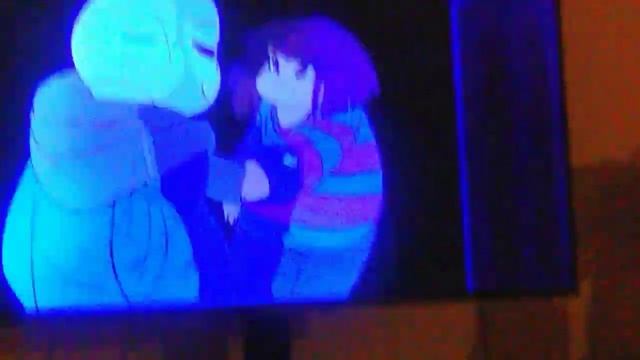 Frisk and sans react to stronger than you Chara response смотреть онлайн