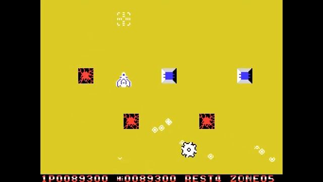 The Micro Xevious (Zemina, 1990) MSX [549] Walkthrough Comentado смотреть онлайн