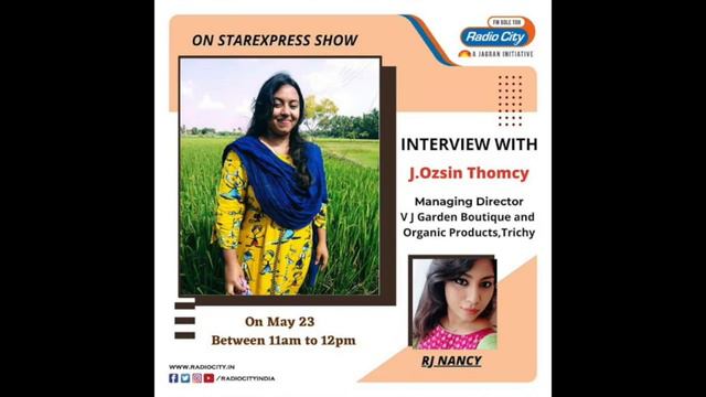 Its My interview in STAREXPRESS with RJ Nancy on Radio city 91.1 fm смотреть онлайн