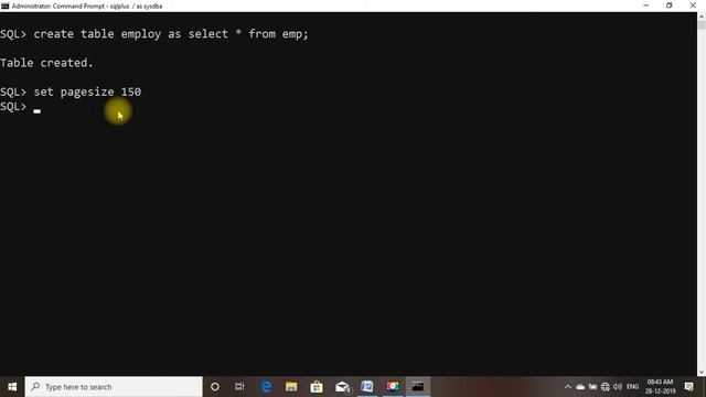 Oracle # 36 How to make a copy of existing table with a different name in Oracle смотреть онлайн