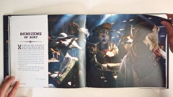 The Art & Making of Rango (flip through) Artbook