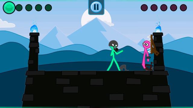Slapstick Fighter - Stickman Ragdoll Fighting Game- All Levels Gameplay (iOS) Levels 1-8 смотреть онлайн