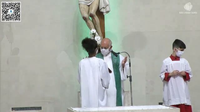 Oração do Terço e Celebração Eucarística - Quarta-feira da 21ª Semana do Tempo Comum смотреть онлайн