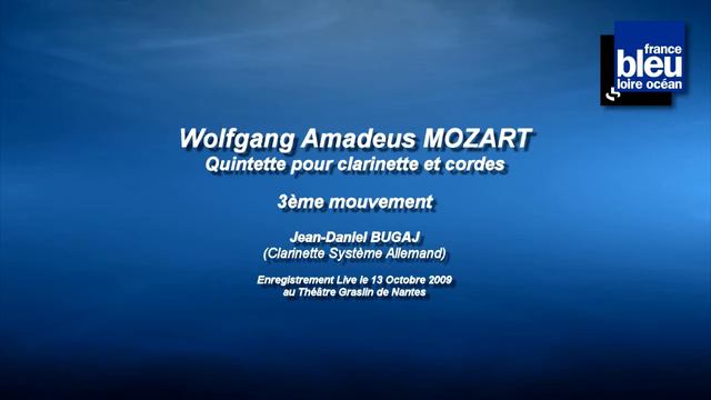 Mozart Clarinet Quintet 3rd Movement смотреть онлайн