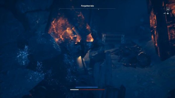 Assassin's creed odyssey Forgotten isle treasure location Cave forgotten isle