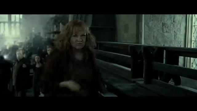 Wizard Duel Molly Weasley vs Bellatrix Lestrange Harry Potter and the Deathly Hallows Pt2 смотреть онлайн