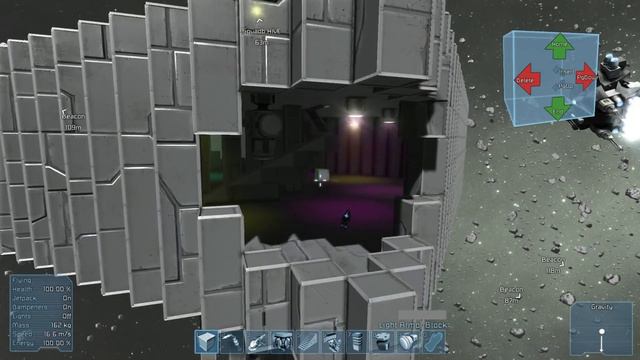 Space Engineers - Ep.09 - SquadB are Titan Builders (Kinda) - HANGERs N Drones смотреть онлайн