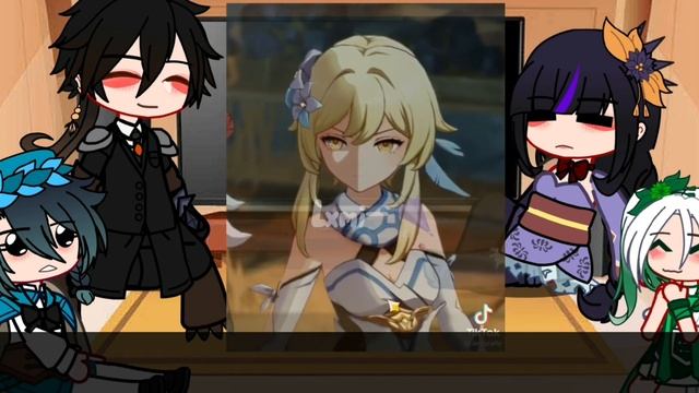 [] Archons react to The Twins []M!C ||Aether and Lumime || Genshin Impact смотреть онлайн