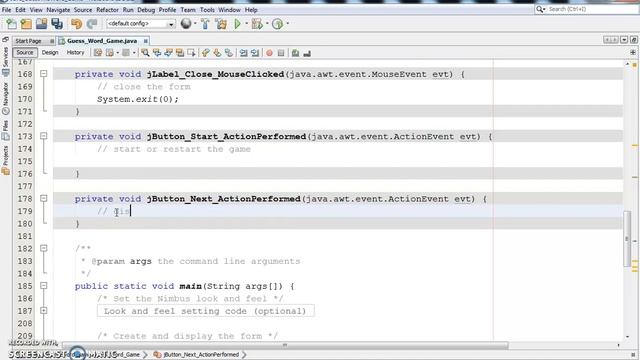 Java Project Tutorial - How To Make Guess The Word Game In Java Netbeans смотреть онлайн