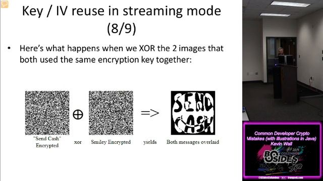 Common Developer Crypto Mistakes with illustrations in Java Kevin Wall смотреть онлайн