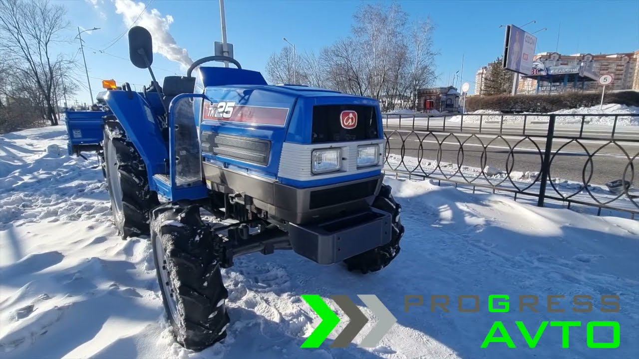 ISEKI TK25 Японский трактор в наличии с ПСМ PROGRESS-AVTO / Прогресс-Авто смотреть онлайн