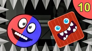 Несносный красный шар. Покатушки #10. Мультик ИГРА Red Ball 5 World на Игрули TV