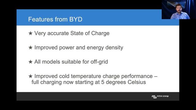 BYD Flex Webinar with Victron, Nov. 4, 2021 смотреть онлайн