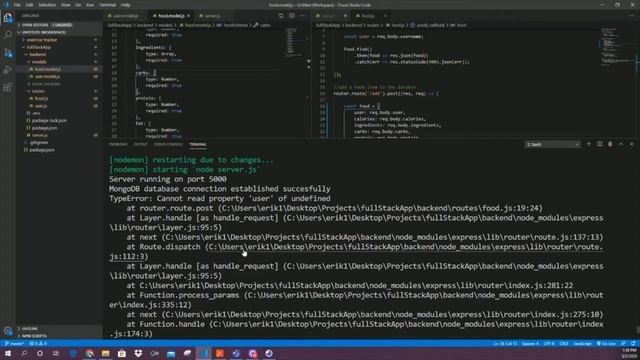 Building a MERN Full Stack App | Part 1 | Server and MongoDB Set-Up смотреть онлайн