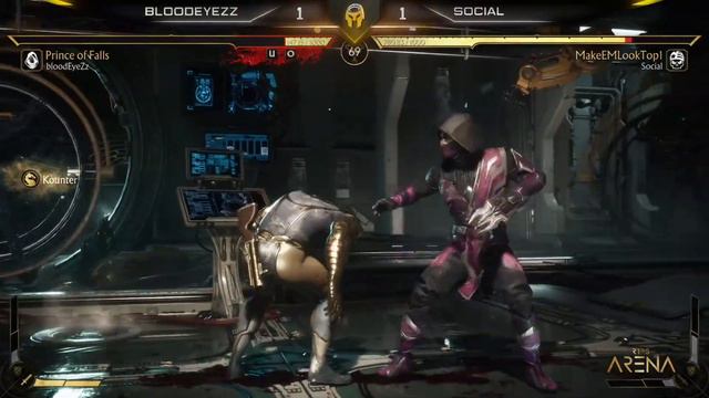 Former Pro Comp Player Bloodeyezz has to prove himself on PC! - Arena Highlights Mortal Kombat 11 смотреть онлайн