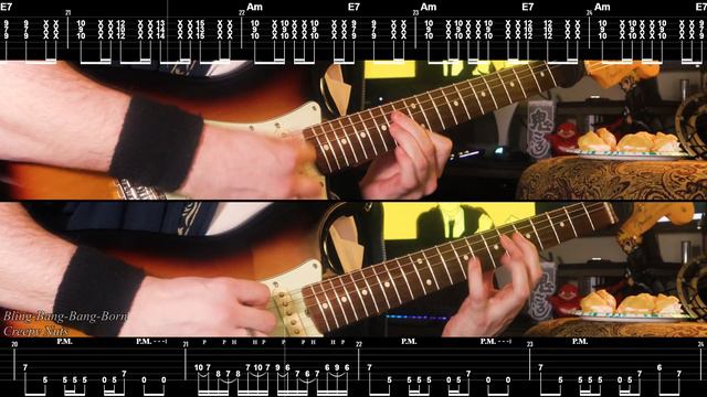 [🎸TABS譜] MASHLE: MAGIC AND MUSCLES Season 2 OP『Bling-Bang-Bang-Born // Creepy Nuts 』(Guitar Cover) смотреть онлайн